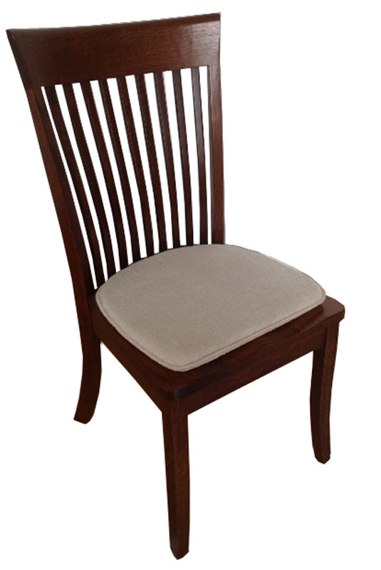 Old World Dining Chair with a Standard Chair Pad